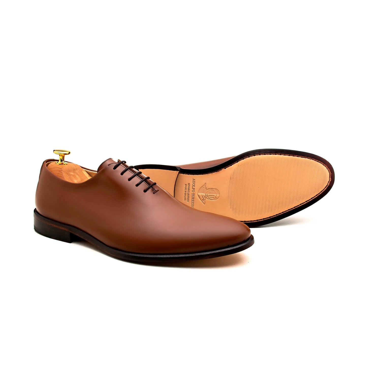Oxford Wholecut Madrid Whiskey Brown