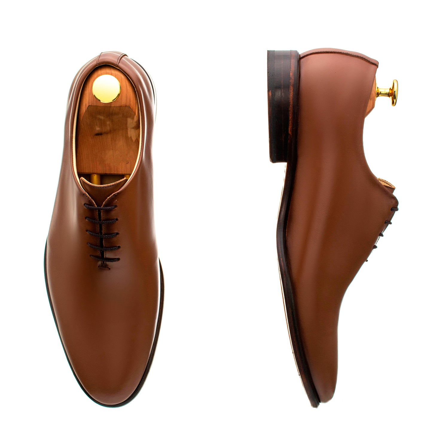 Oxford Wholecut Madrid Whiskey Brown