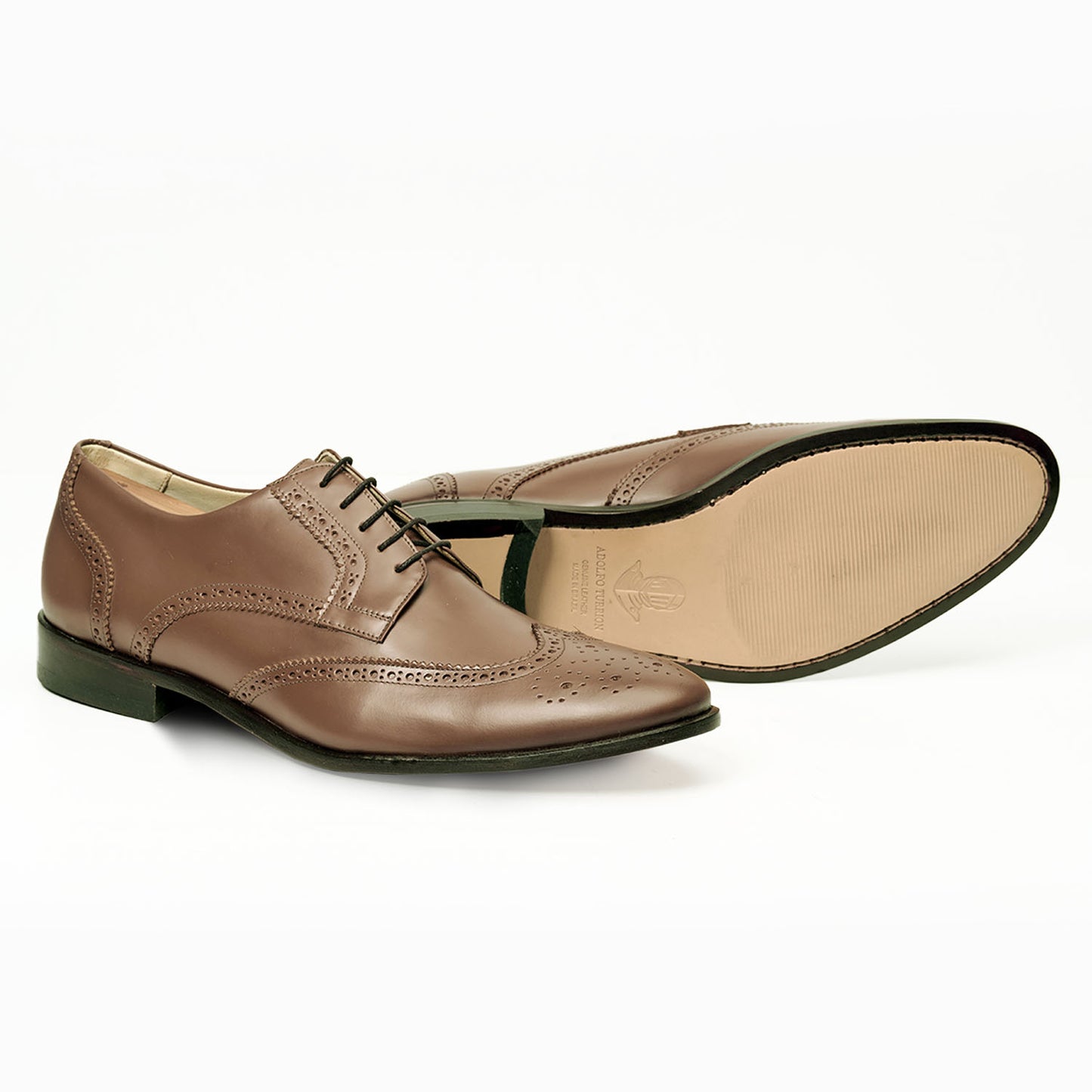 Full Brogue Derby Barceo Whiskey Brown