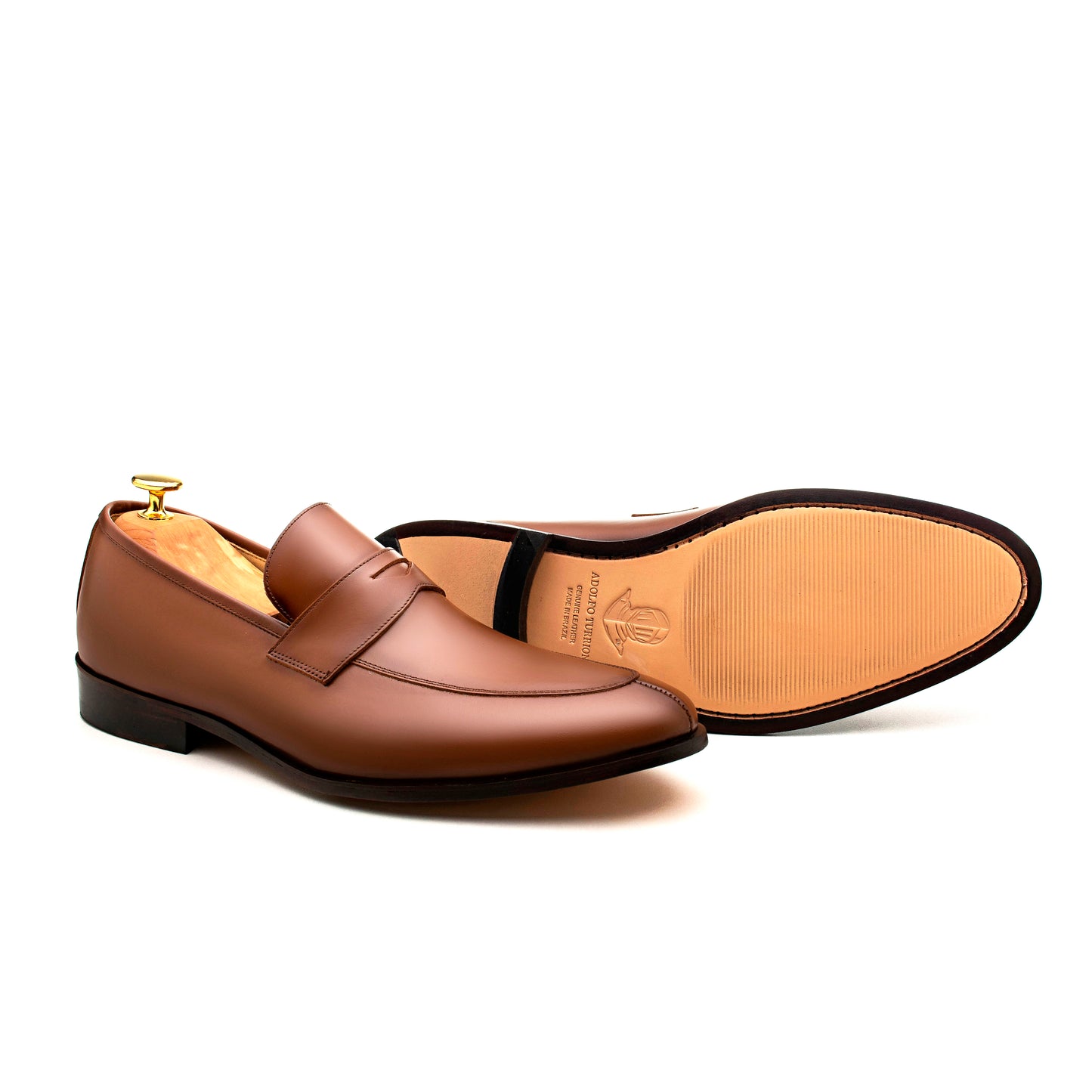 Mocasín Penny Alicante Marrón Whisky
