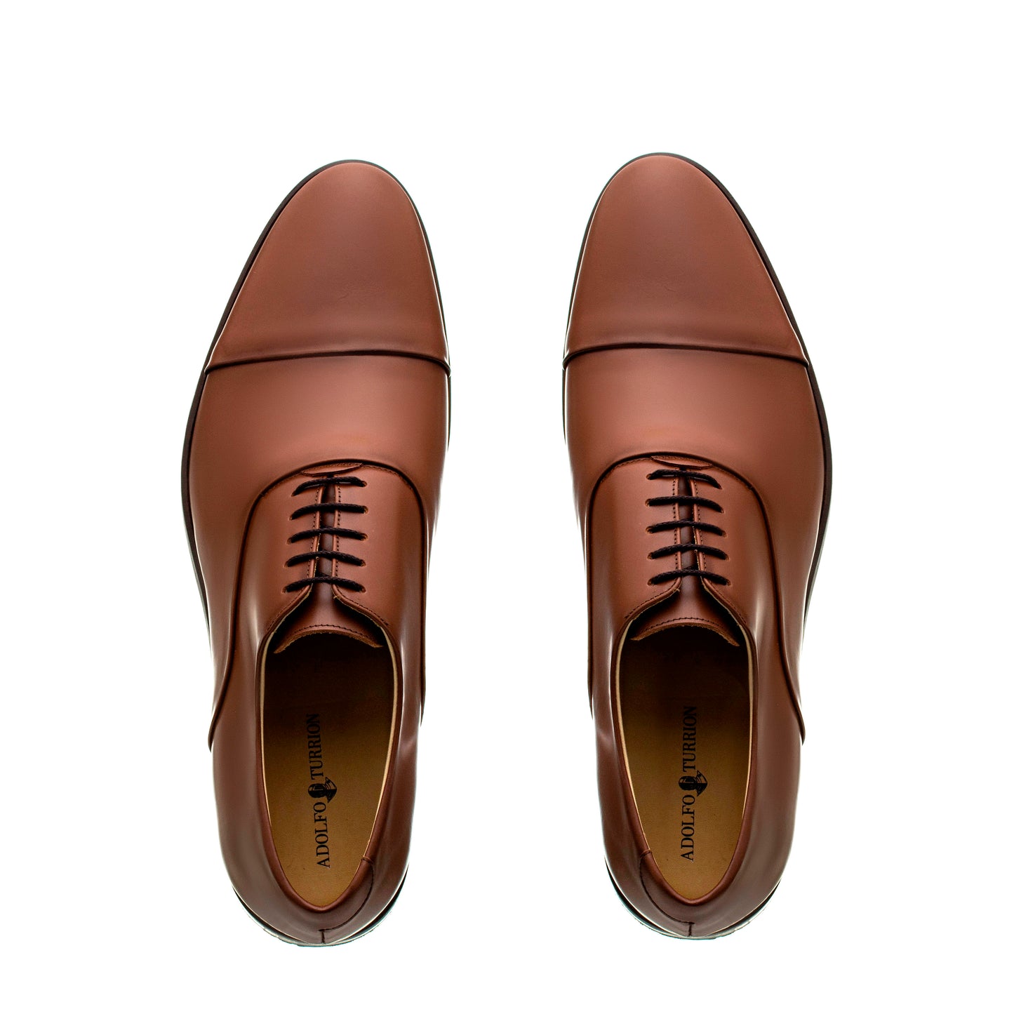 Oxford Cap Toe Cordoba Marrón Whisky
