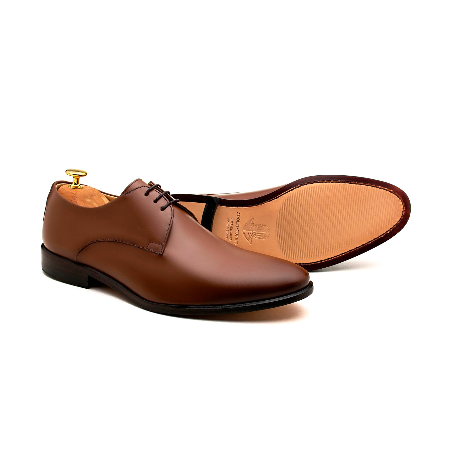 Plain Derby Mérida Marrón Whisky