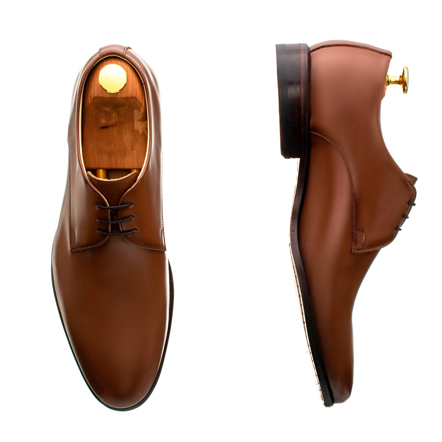 Plain Derby Mérida Marrón Whisky