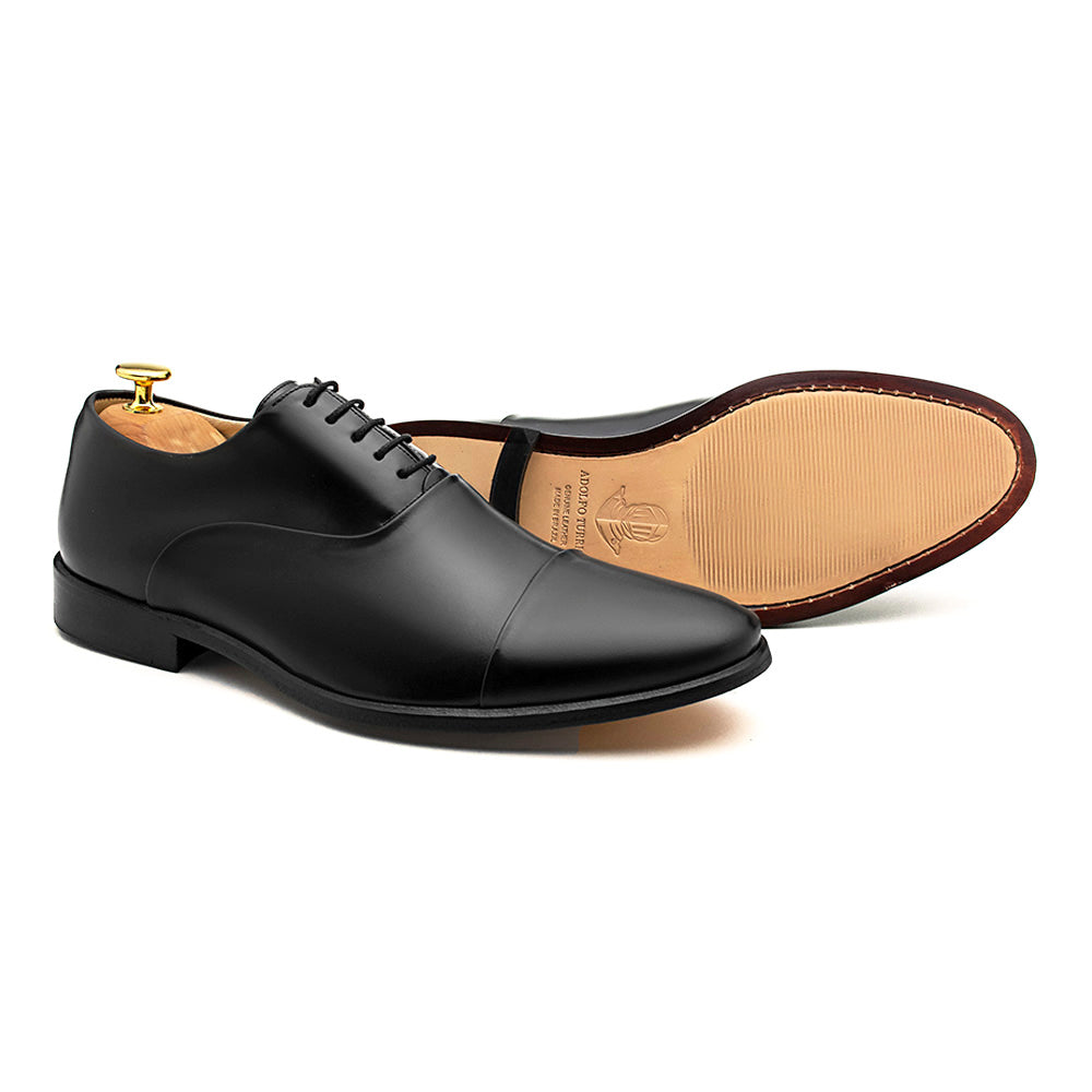 Oxford Cap Toe Córdoba Negro