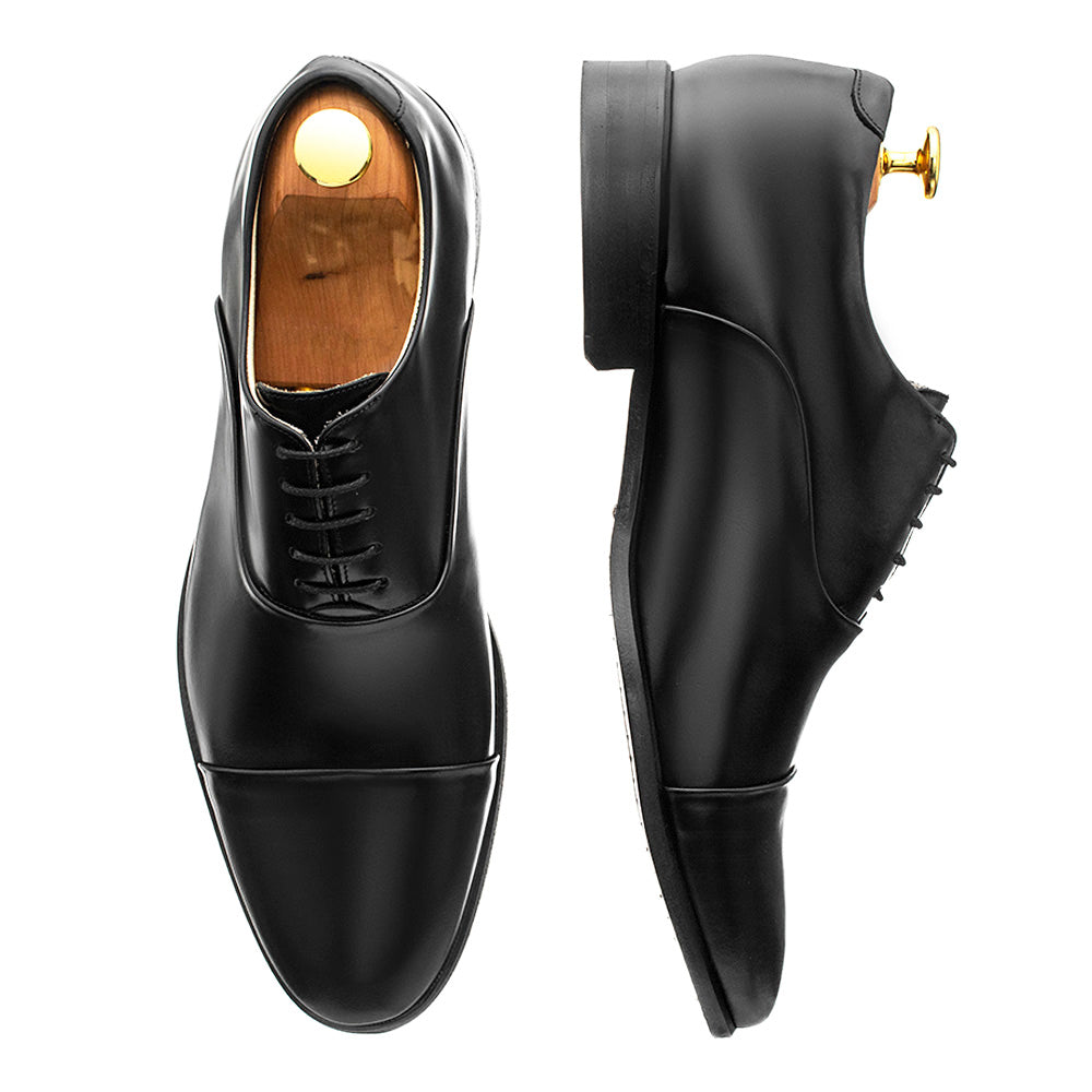 Oxford Cap Toe Córdoba Negro
