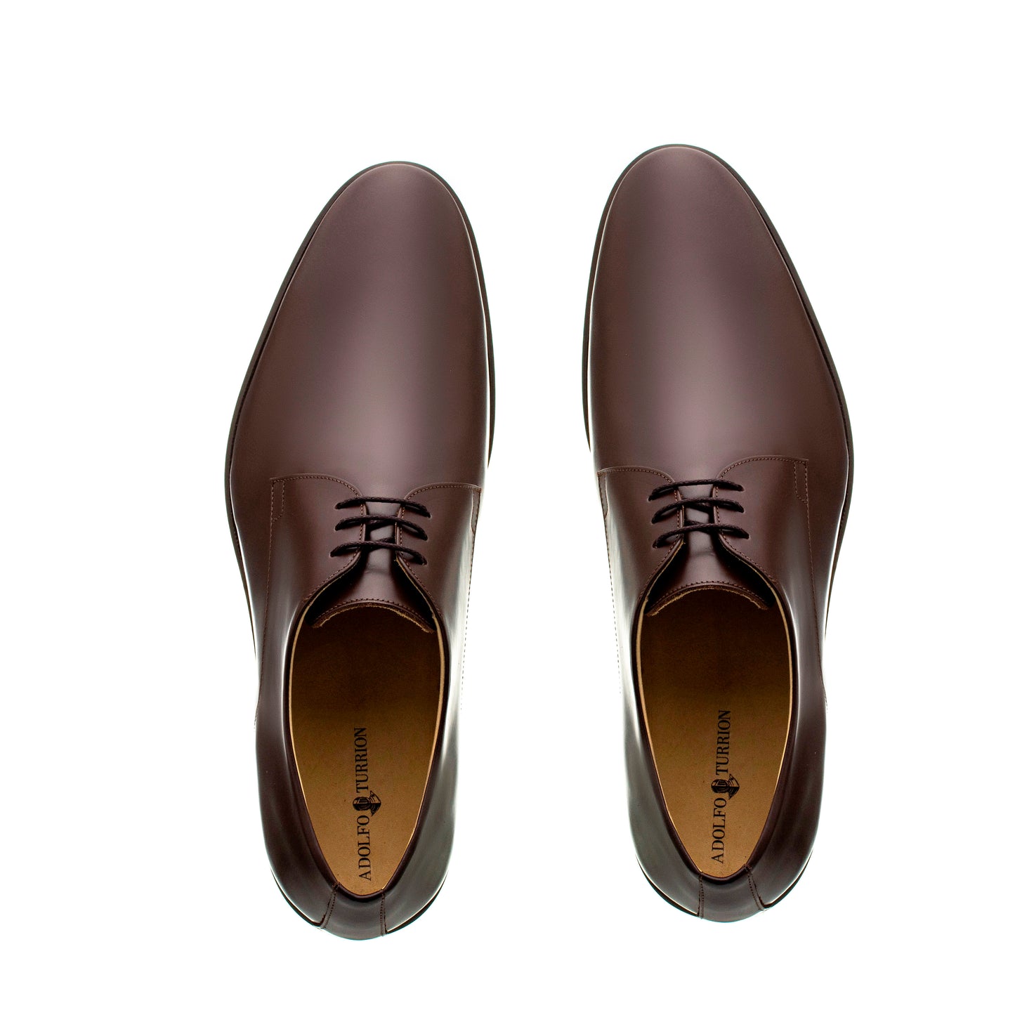 Derby Liso Mérida Marrón Oscuro