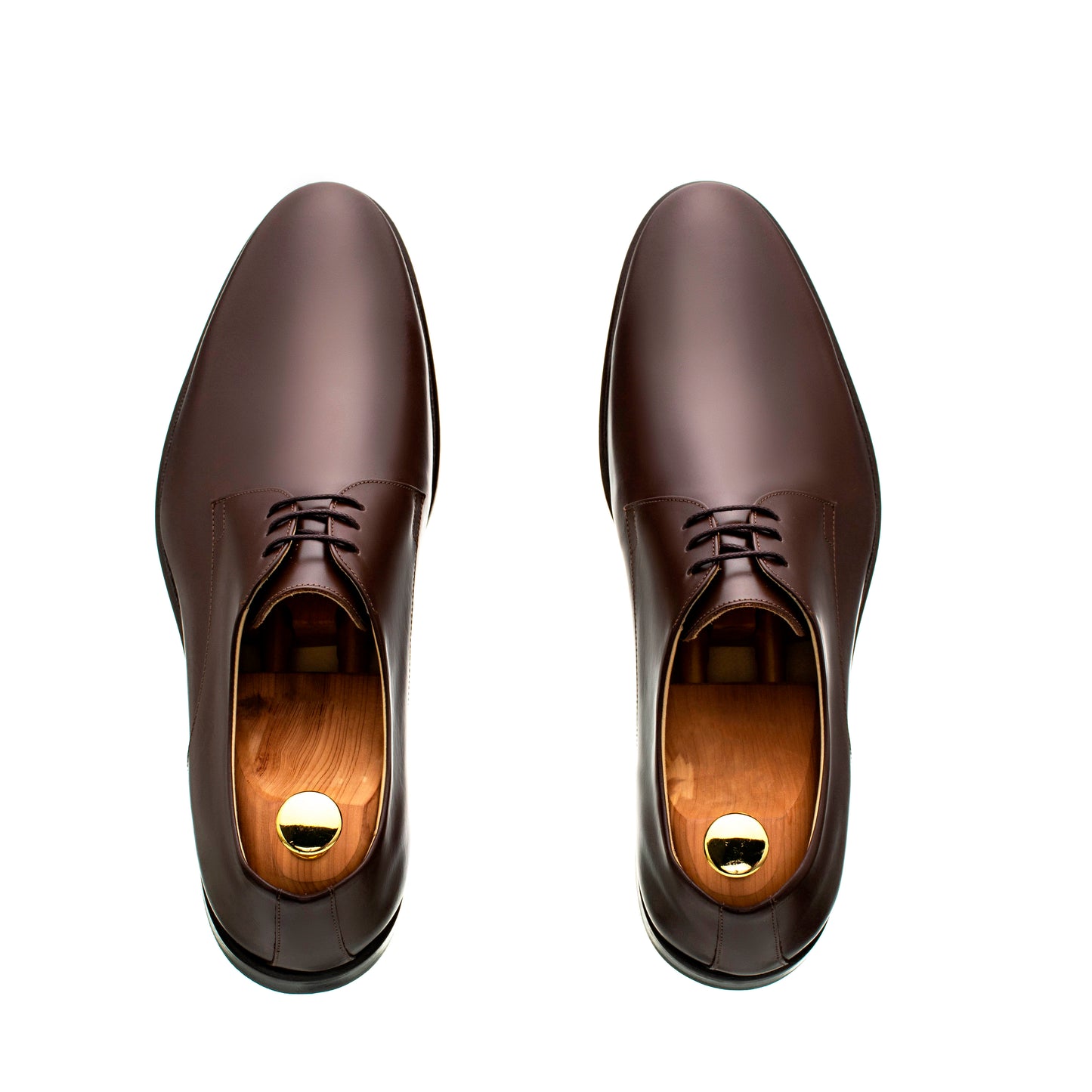 Derby Liso Mérida Marrón Oscuro