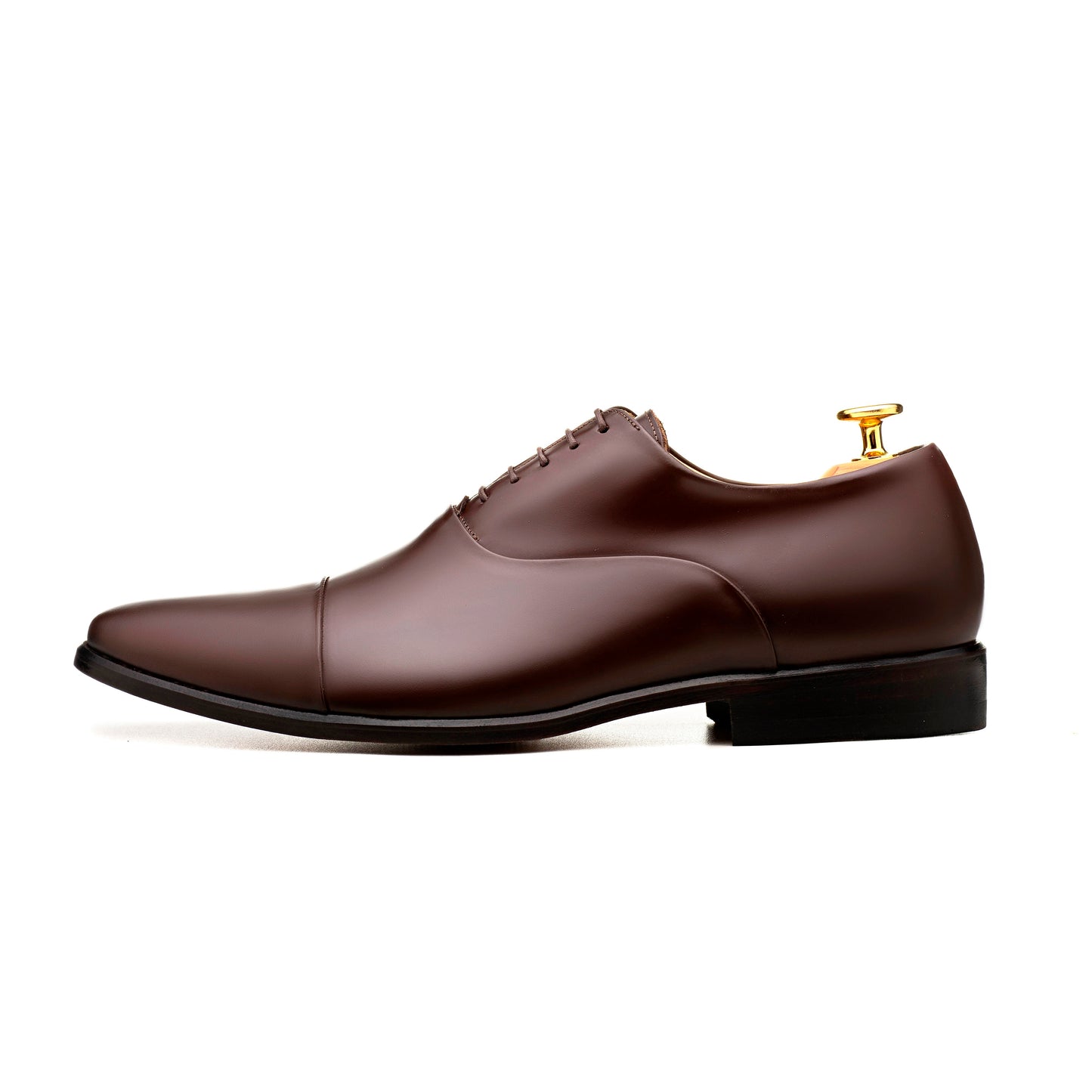 Oxford Cap Toe Cordoba Marrón Oscuro