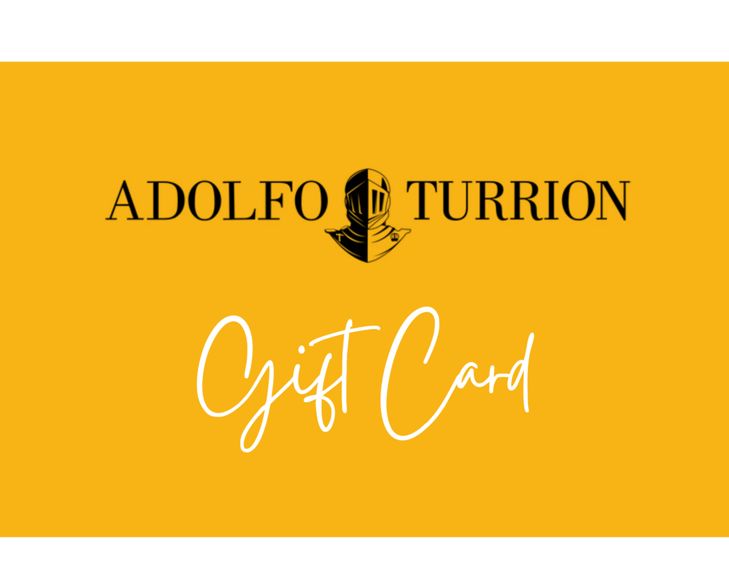Step Into Style – Adolfo Turrion Gift Card