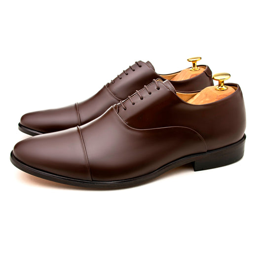 Oxford Cap Toe Cordoba Dark Brown