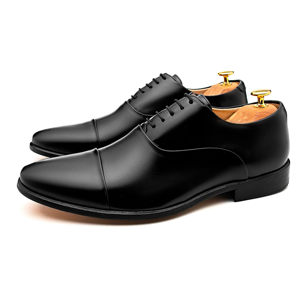 Oxford Cap Toe Córdoba Negro