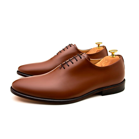 Oxford Wholecut Madrid Whiskey Brown