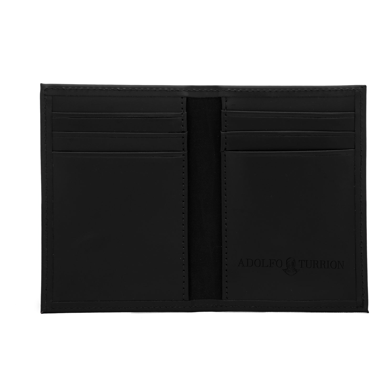 Cartera de piel - Tarjetero Palma Negro