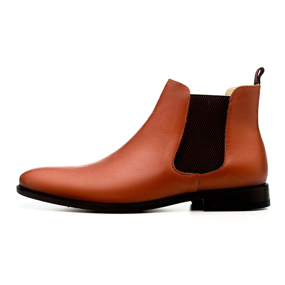 Botines Chelsea Granada Marrón Brandy