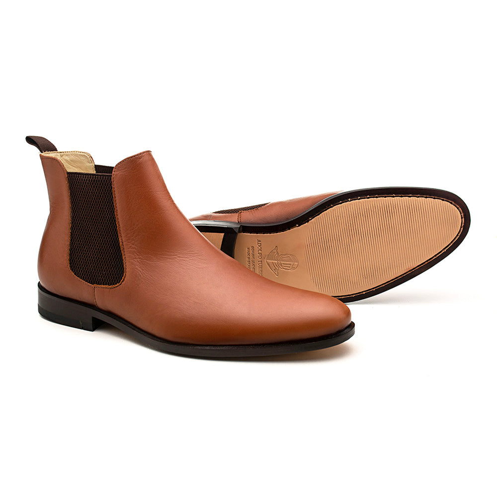 Botines Chelsea Granada Marrón Brandy
